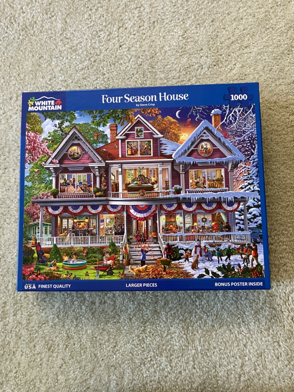 White Mountain Four Season House Puzzle